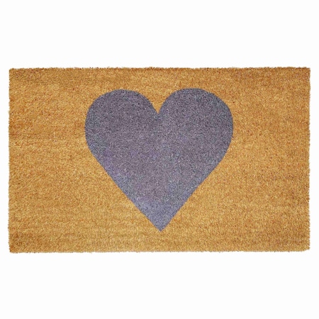 Calloway Mills Entrance Mat, Coir, Natural, Red 106781729